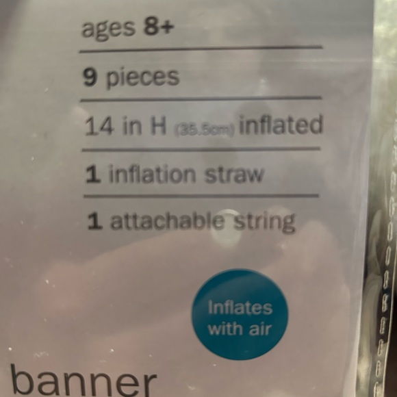 Pet Birthday Balloon Banner NWT - Picture 2 of 6